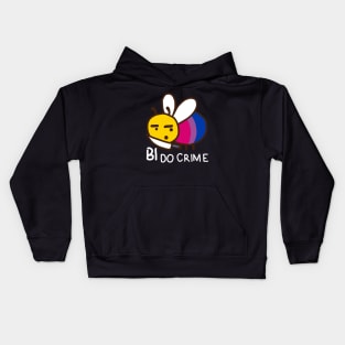 Bee Bi Do Crime Kids Hoodie